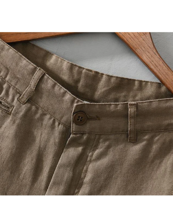 Shorts en lin de Lisbo 