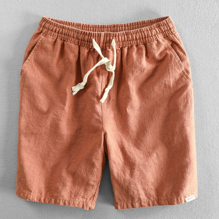 Shorts en coton de style japonais 
