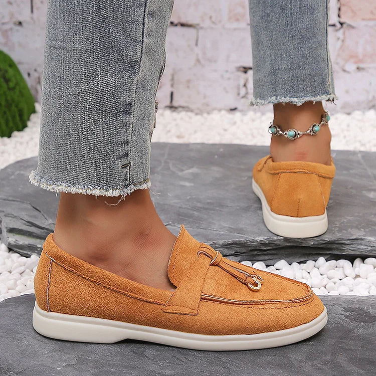 Saskia | Mocassins élégants avec couture nouée 