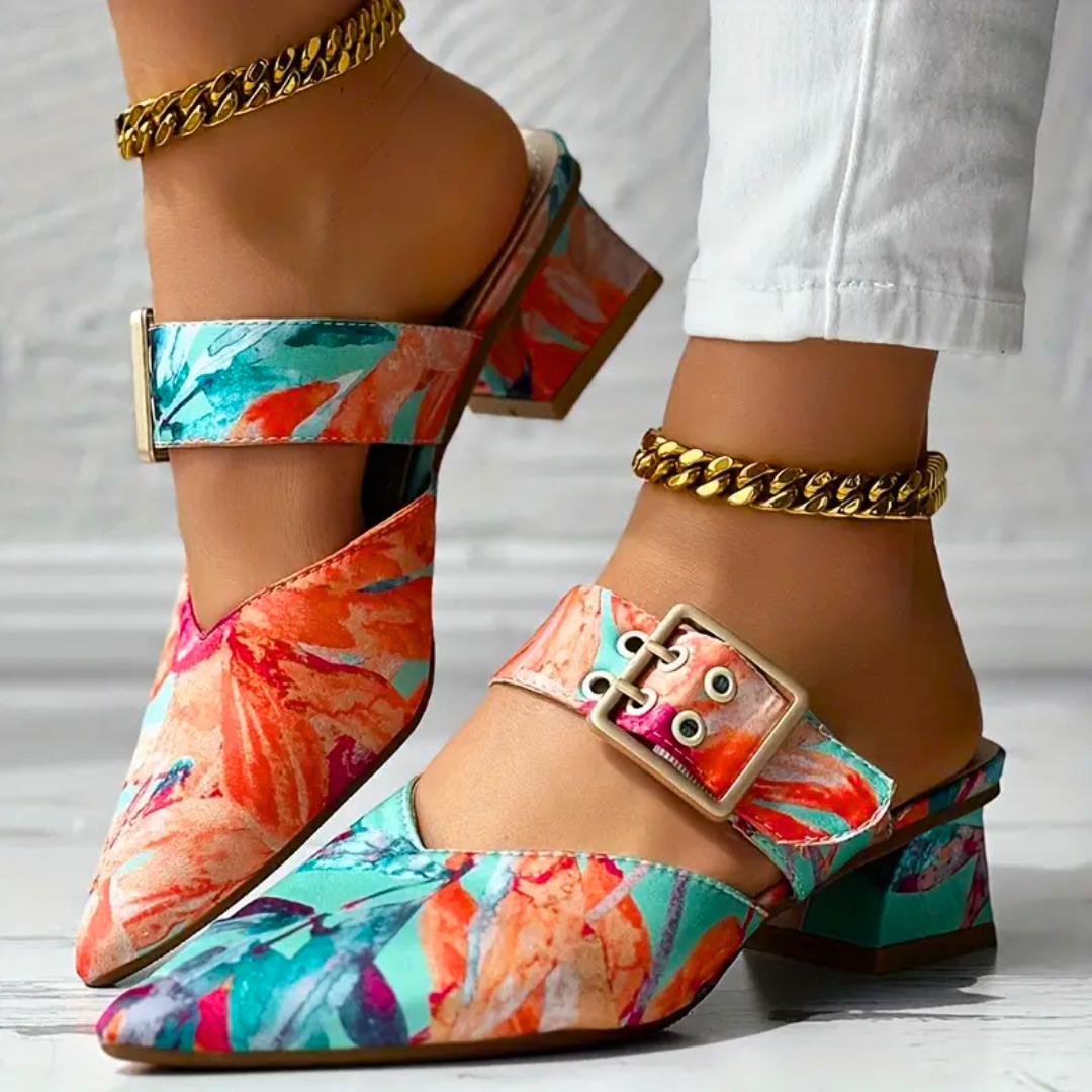Colored Non-Slip Heels