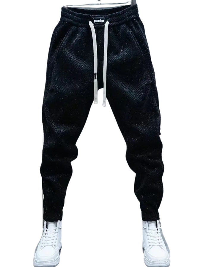 Pantalon décontracté avec motif 