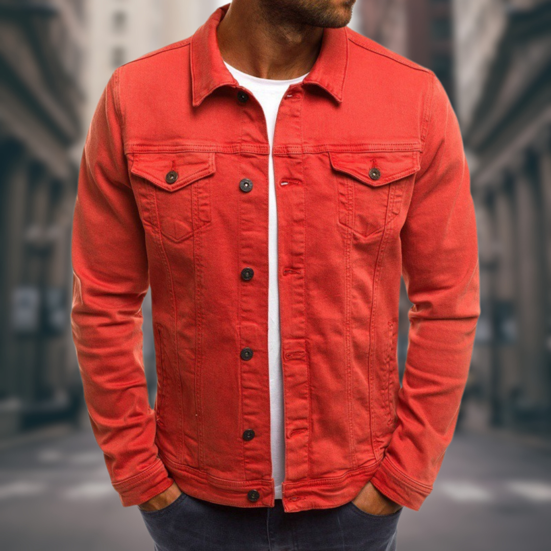 Emilie™ | Veste en jean coupe slim style urbain 