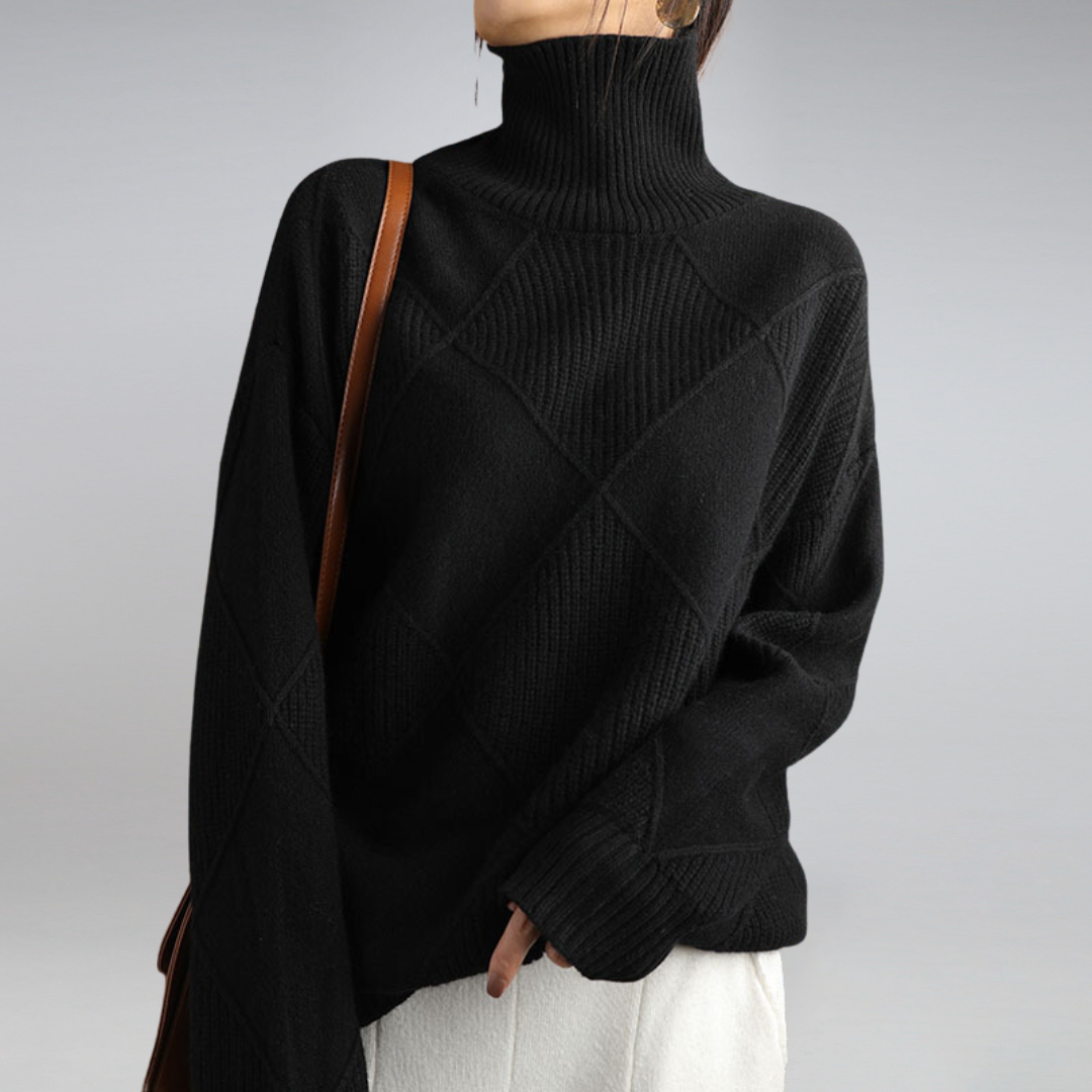 Adelle | Pull à col roulé douillet 