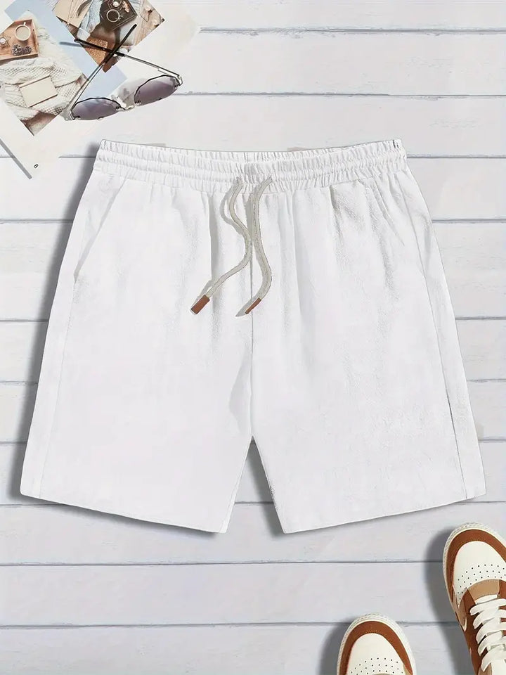 Shorts en lin décontractés 
