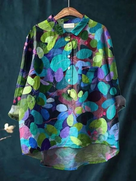 Julia - Blouse Florale Élégante 