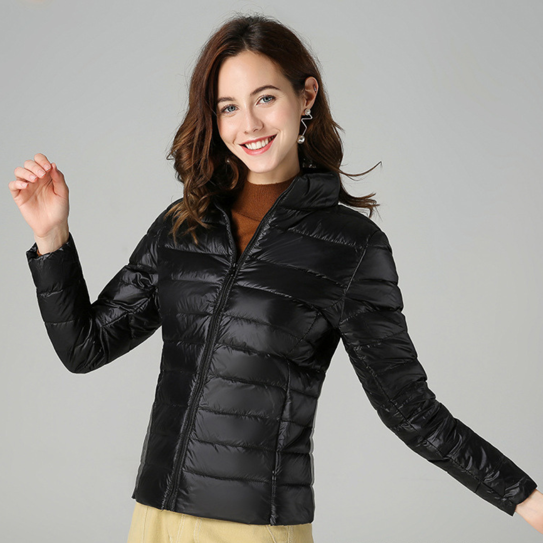 Corinne™ | Nouvelle veste d'hiver ultralégère avec duvet de canard blanc 
