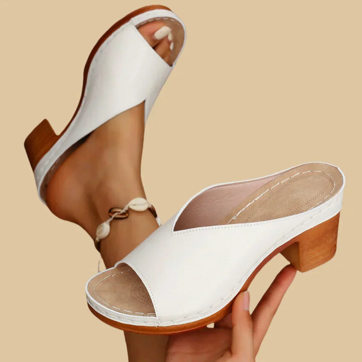 Sandales orthopédiques Arina avec talon épais 