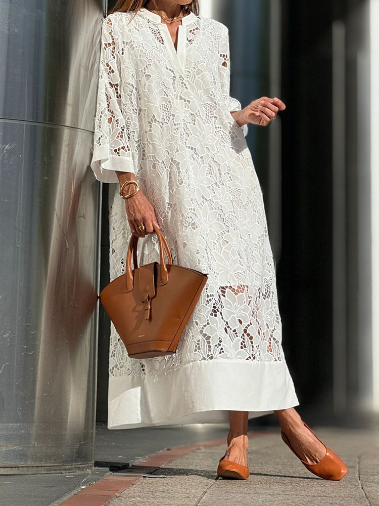 Sophie™ | Robe à Bordure Élégante 