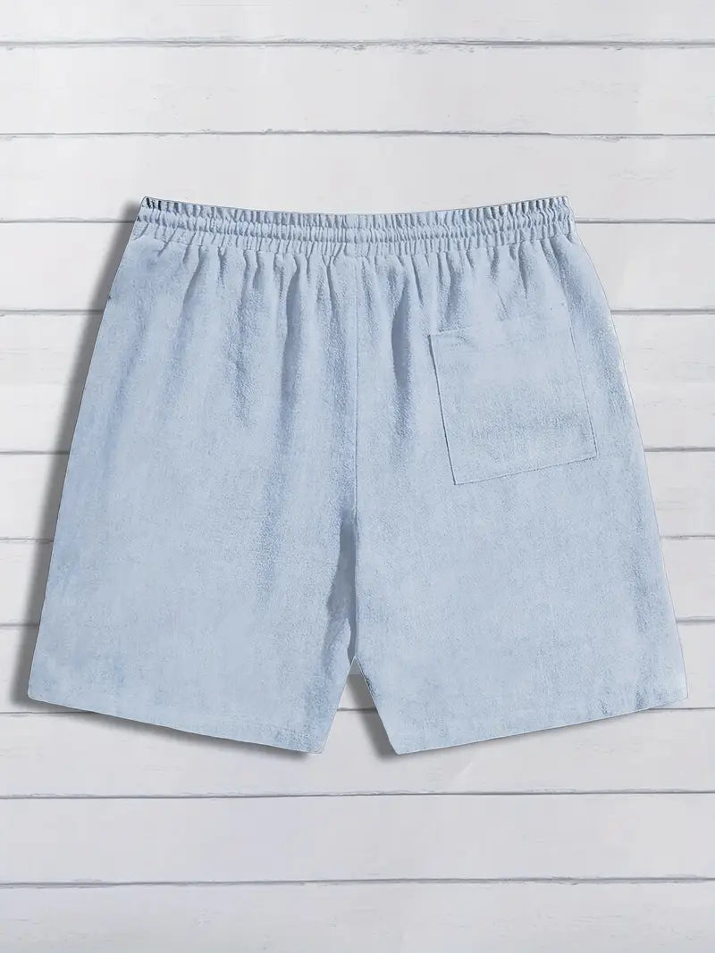 Shorts en lin décontractés 