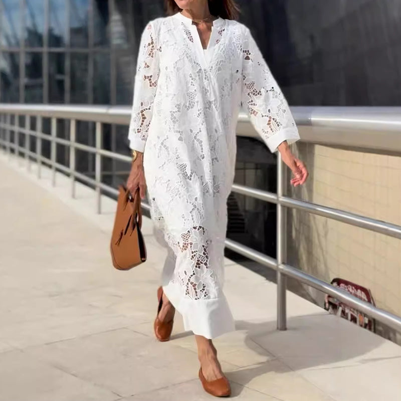 Sophie™ | Robe à Bordure Élégante 