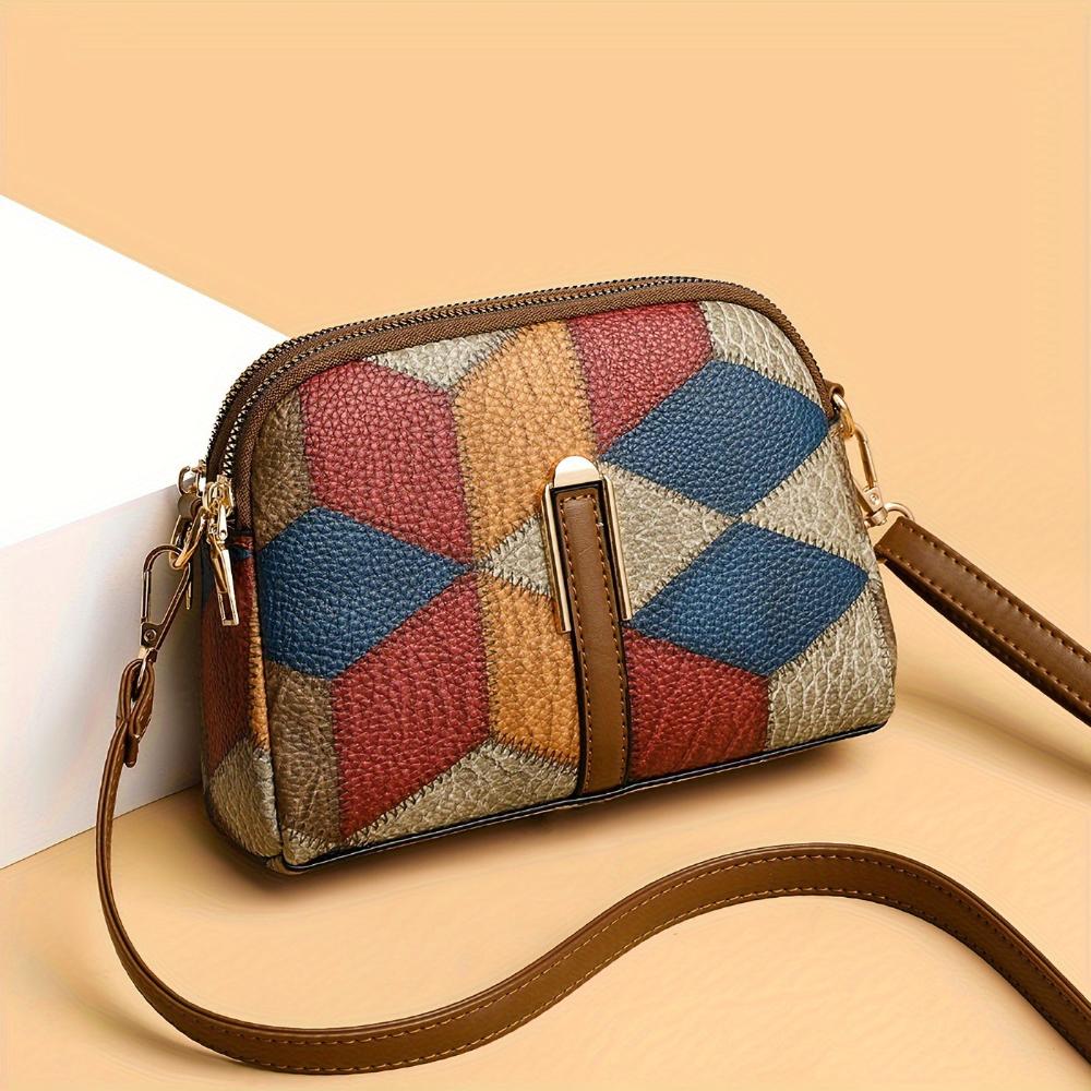 Clio | Mini Sac Bandoulière Patchwork 