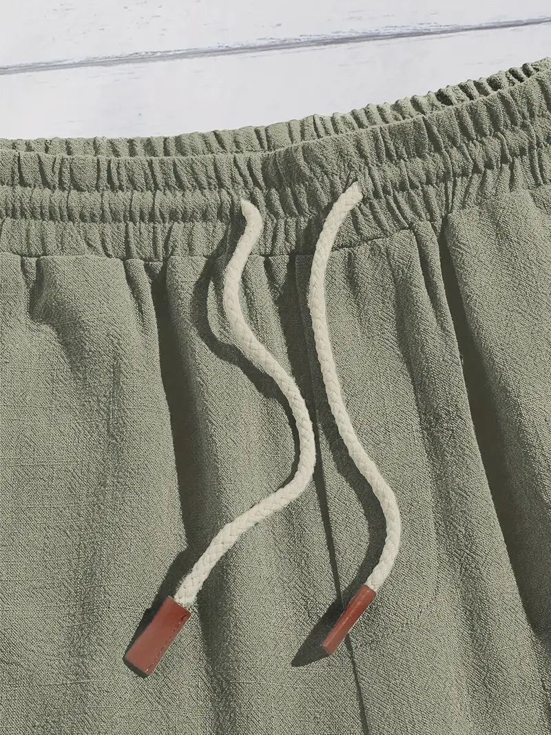 Shorts en lin décontractés 