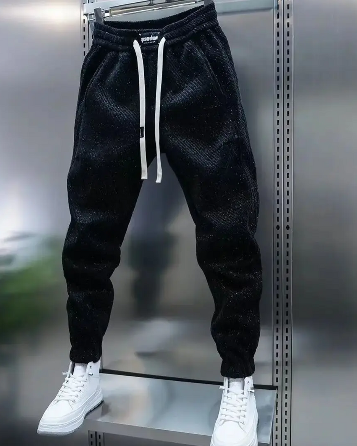 Pantalon décontracté avec motif 