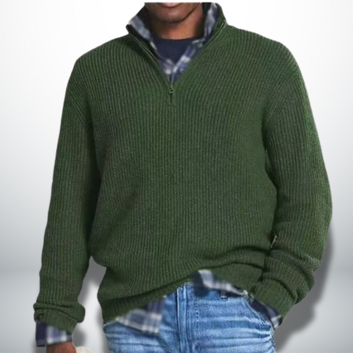 Caleb - Pull Chaud Classique 