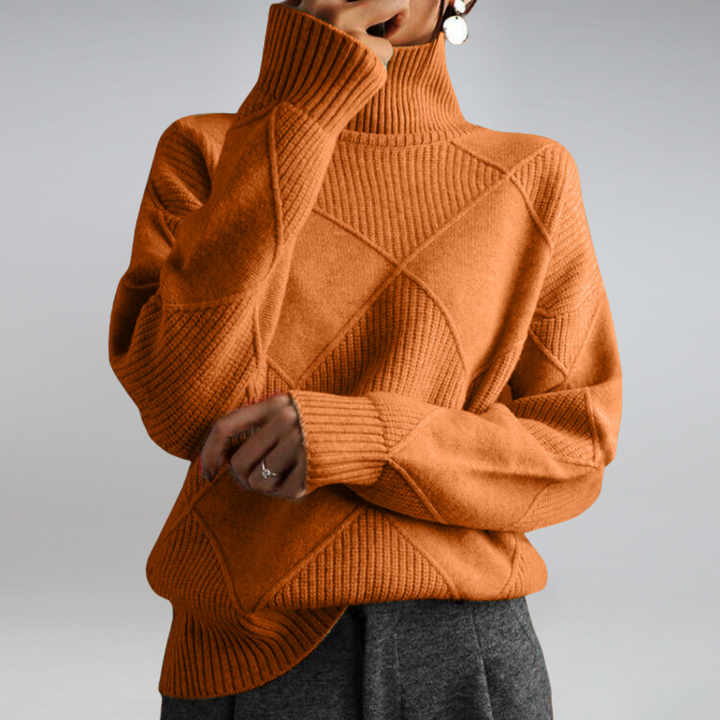 Adelle | Pull à col roulé douillet 