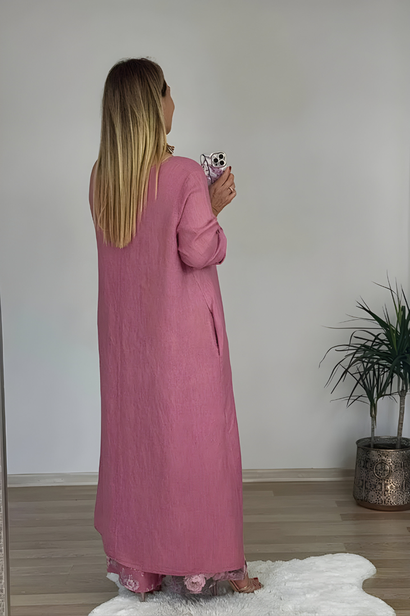 Bente™ | Ensemble en lin décontracté 