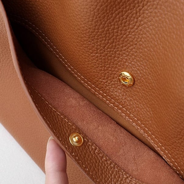 Seraphina™ | Sac à bandoulière en cuir uni élégant 