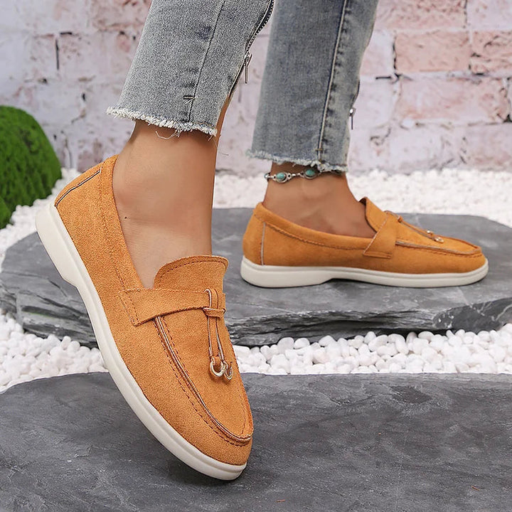 Saskia | Mocassins élégants avec couture nouée 