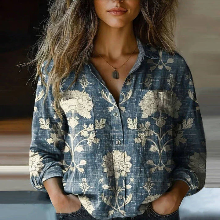 Valentina - Blouse Vintage Élégante 