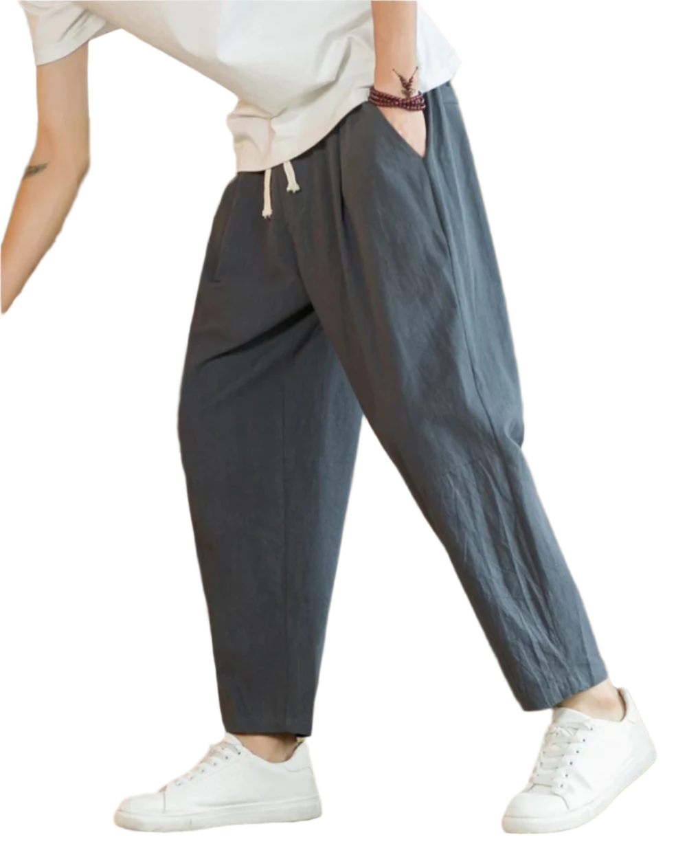 Pantalon en coton Rome 
