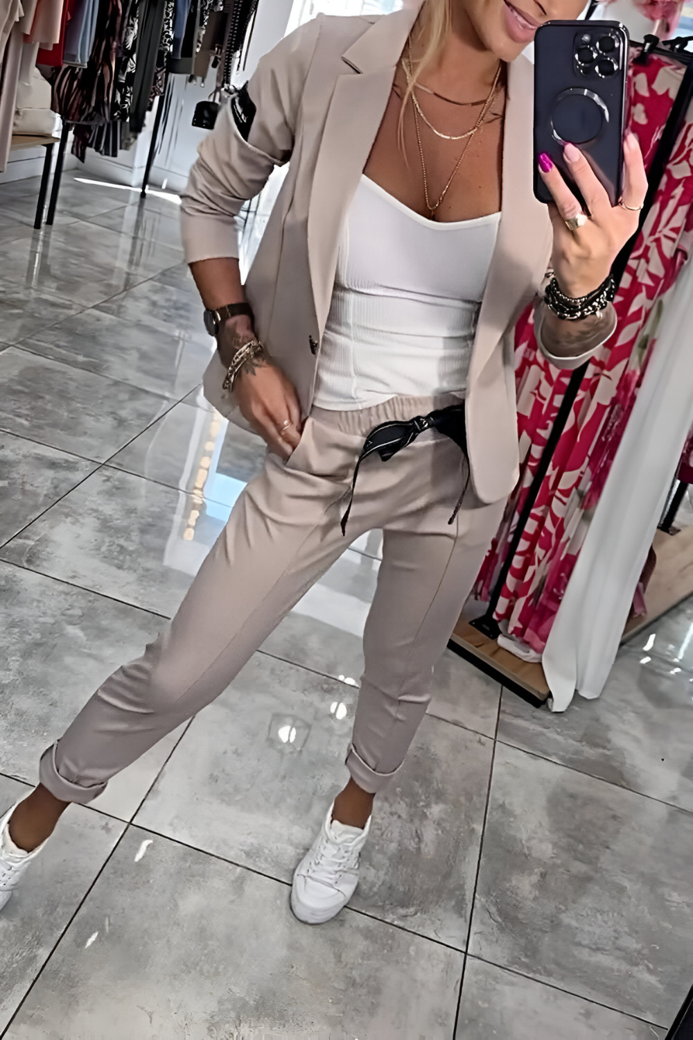 Mirella™ | Costume deux pièces élégant avec blazer et pantalon 