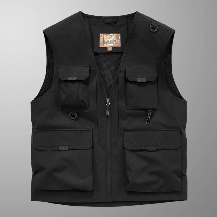 Cristiano™ | Breathable Cargo Vest with Multiple Pockets
