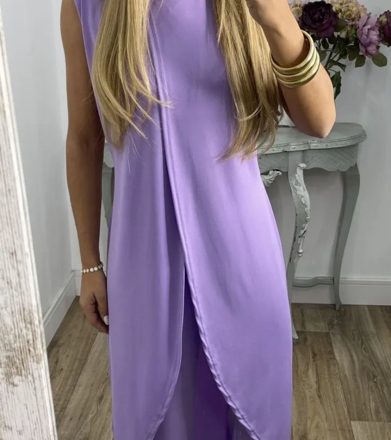 Flavia - Ensemble chic sans manches 