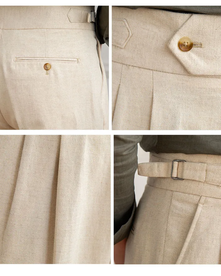 Pantalons en lin de Bali 