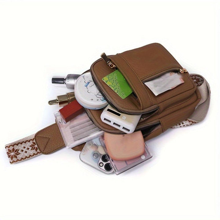 Fiona | Sac à bandoulière avec valise à roulettes 