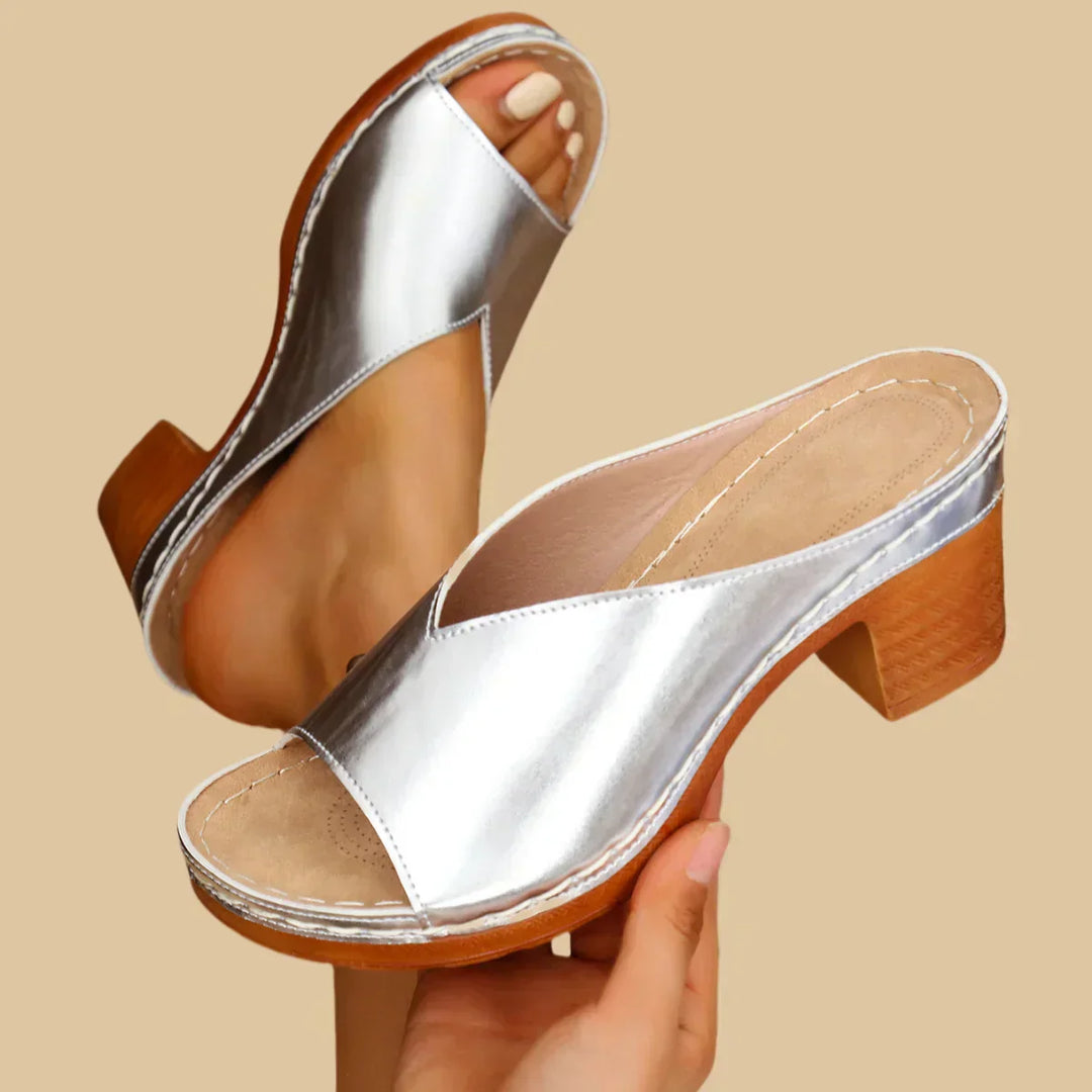 Sandales orthopédiques Arina avec talon épais 