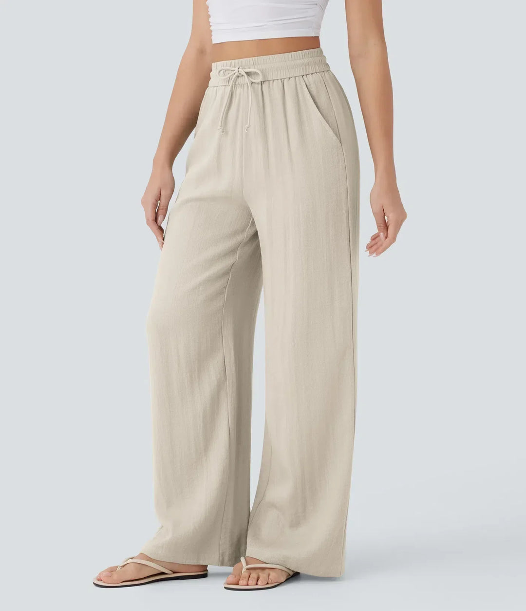 Casual & Airy Linen Pants