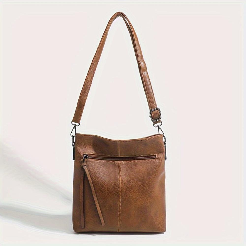 Lina | Sac à bandoulière vintage à motif échecs 