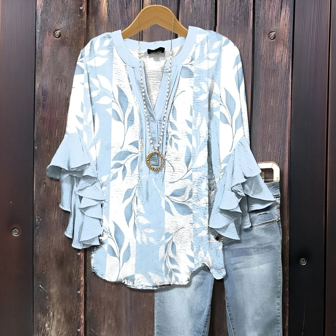 Elisabet - Blouse d'été décontractée 