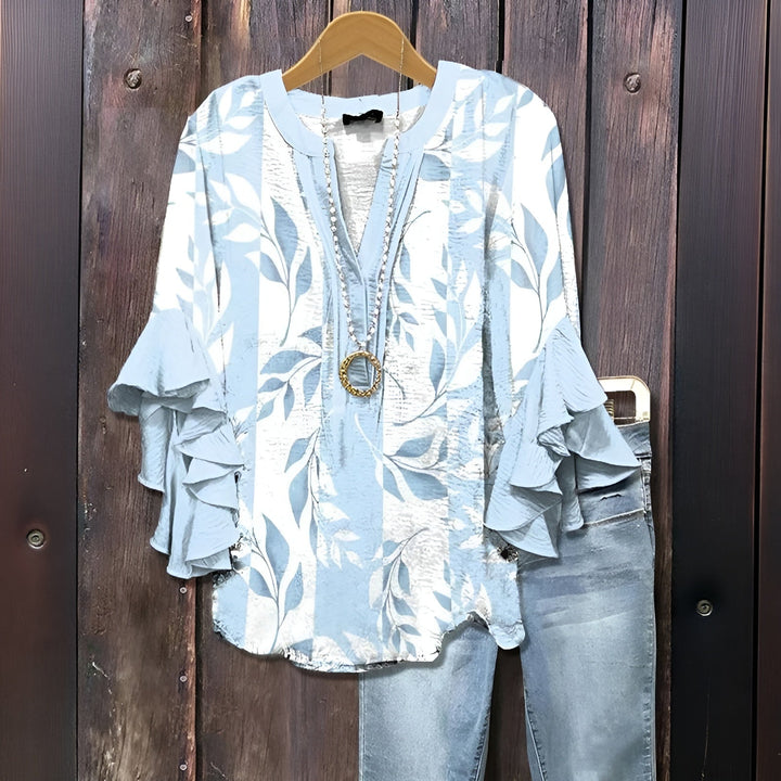 Elisabet - Blouse d'été décontractée 