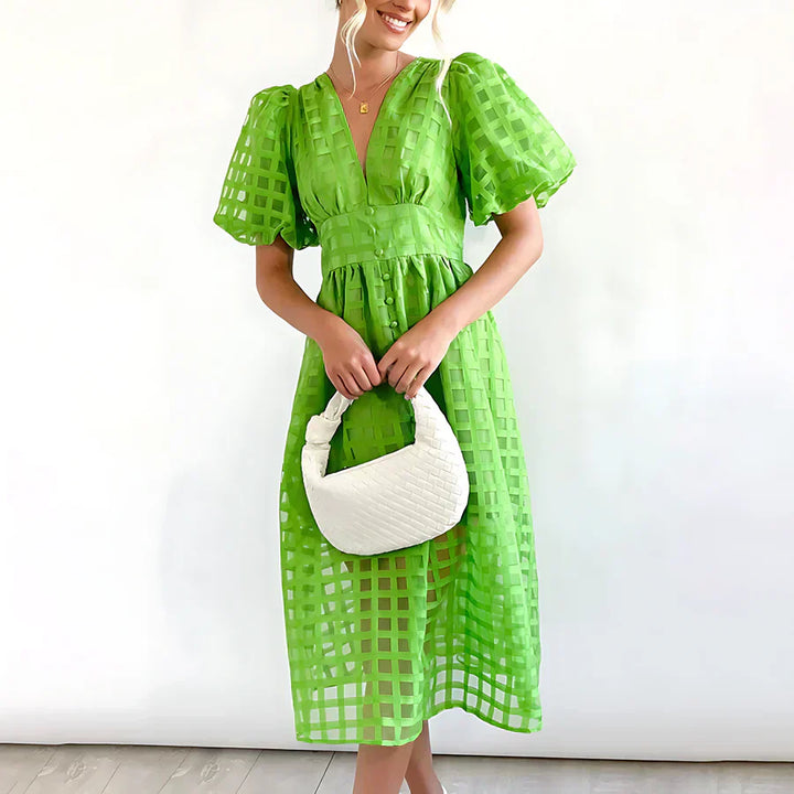 Cindy™ | Timeless Elegance Midi Dress