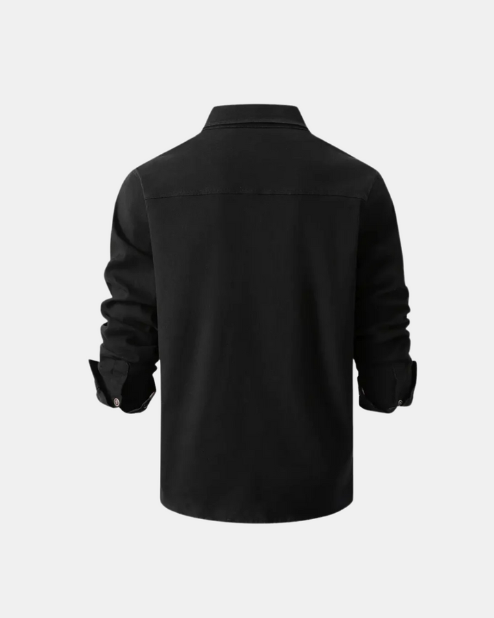Chemise en denim décontractée 