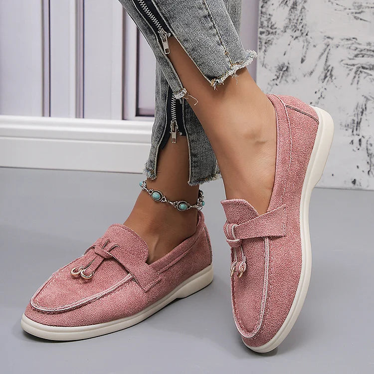Saskia | Mocassins élégants avec couture nouée 