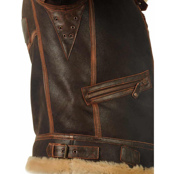 Maverick™ | Veste de pilote élégante pour hommes 