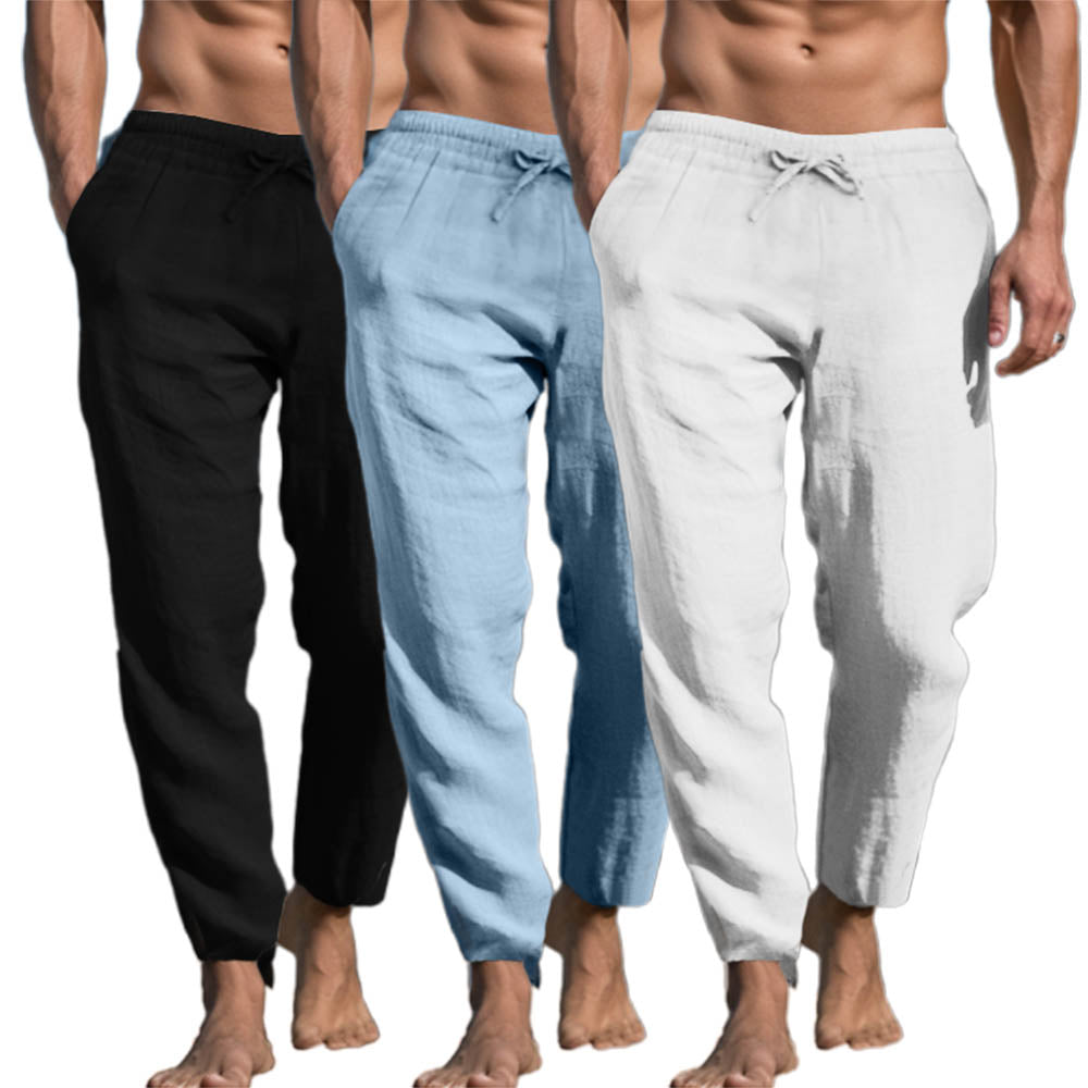 Pantalon en lin Corfou 