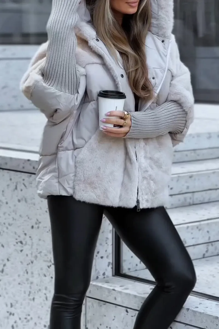Woolspire™ | Blouson Bombardier à Capuche pour Femmes 