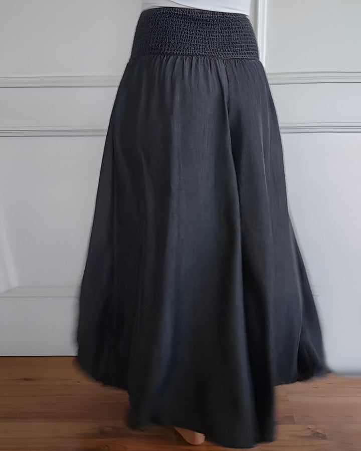 Pantalons jupe confortables avec taille élastique 