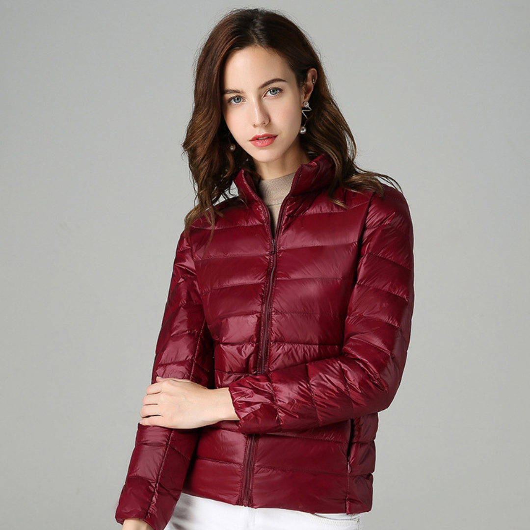 Corinne™ | Nouvelle veste d'hiver ultralégère avec duvet de canard blanc 
