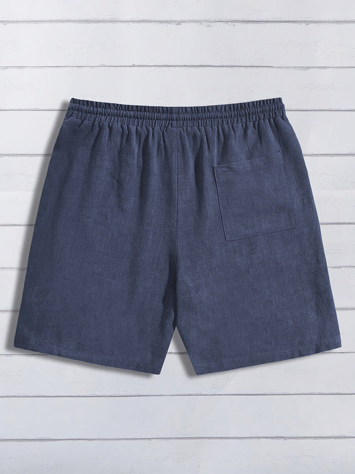 Shorts en lin décontractés 