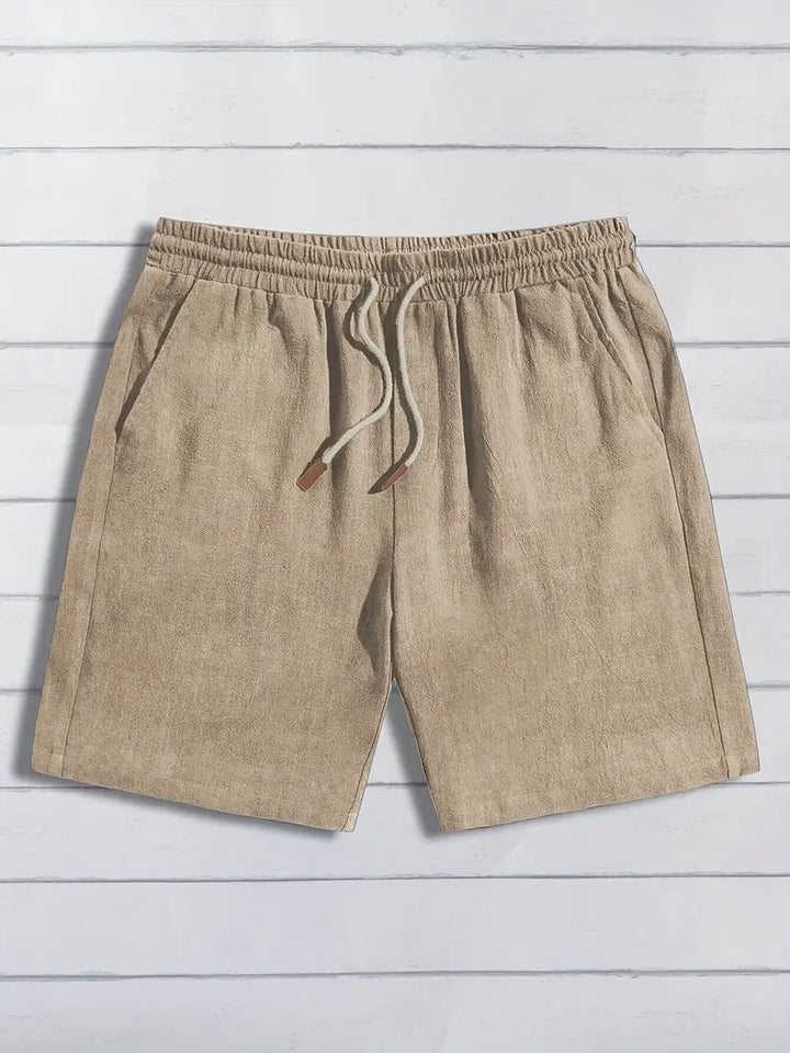 Shorts en lin décontractés 