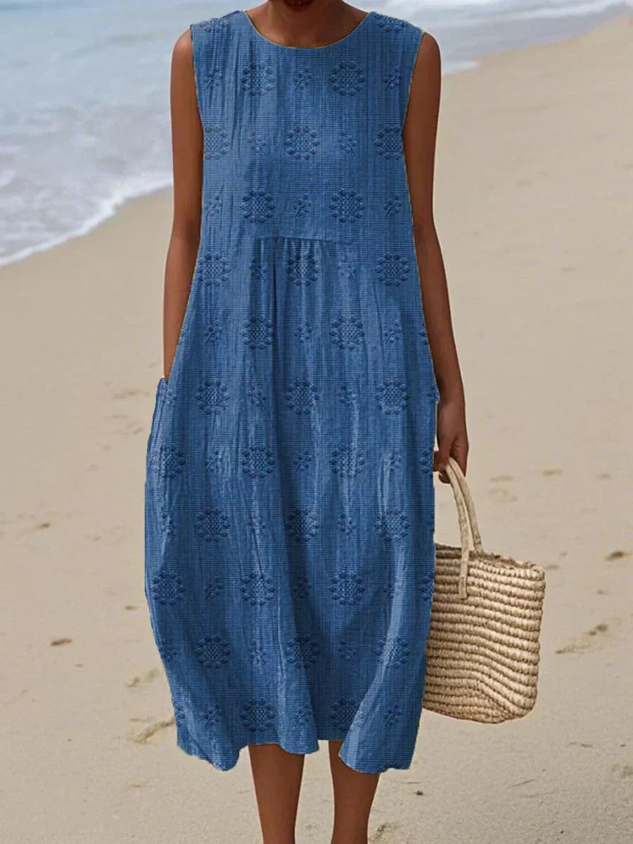 Sleeveless Midi Dress™ | Effortless Everyday Charm