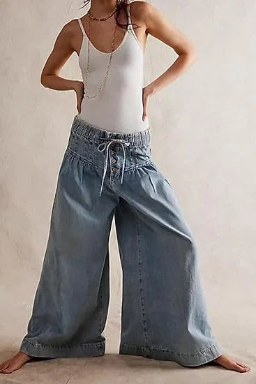Jeans amples et élégants 