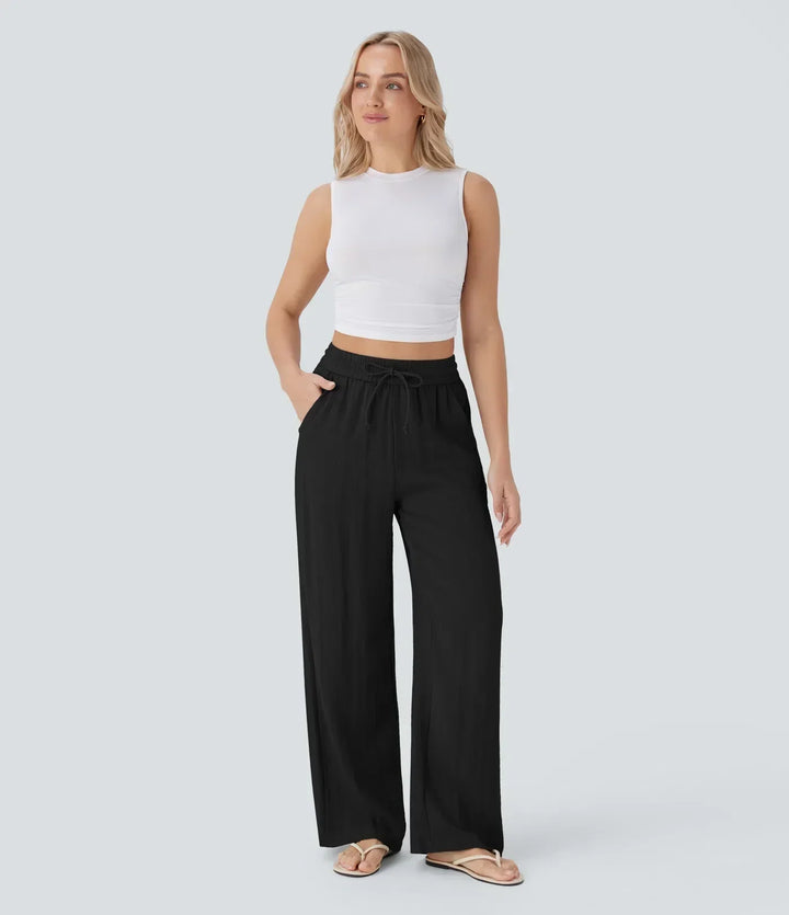 Casual & Airy Linen Pants