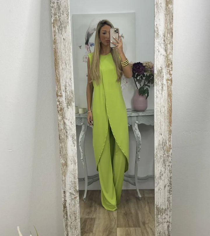 Flavia - Ensemble chic sans manches 
