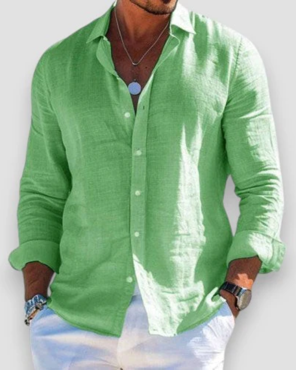 Chemise décontractée pour hommes 