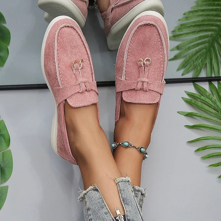Saskia | Mocassins élégants avec couture nouée 